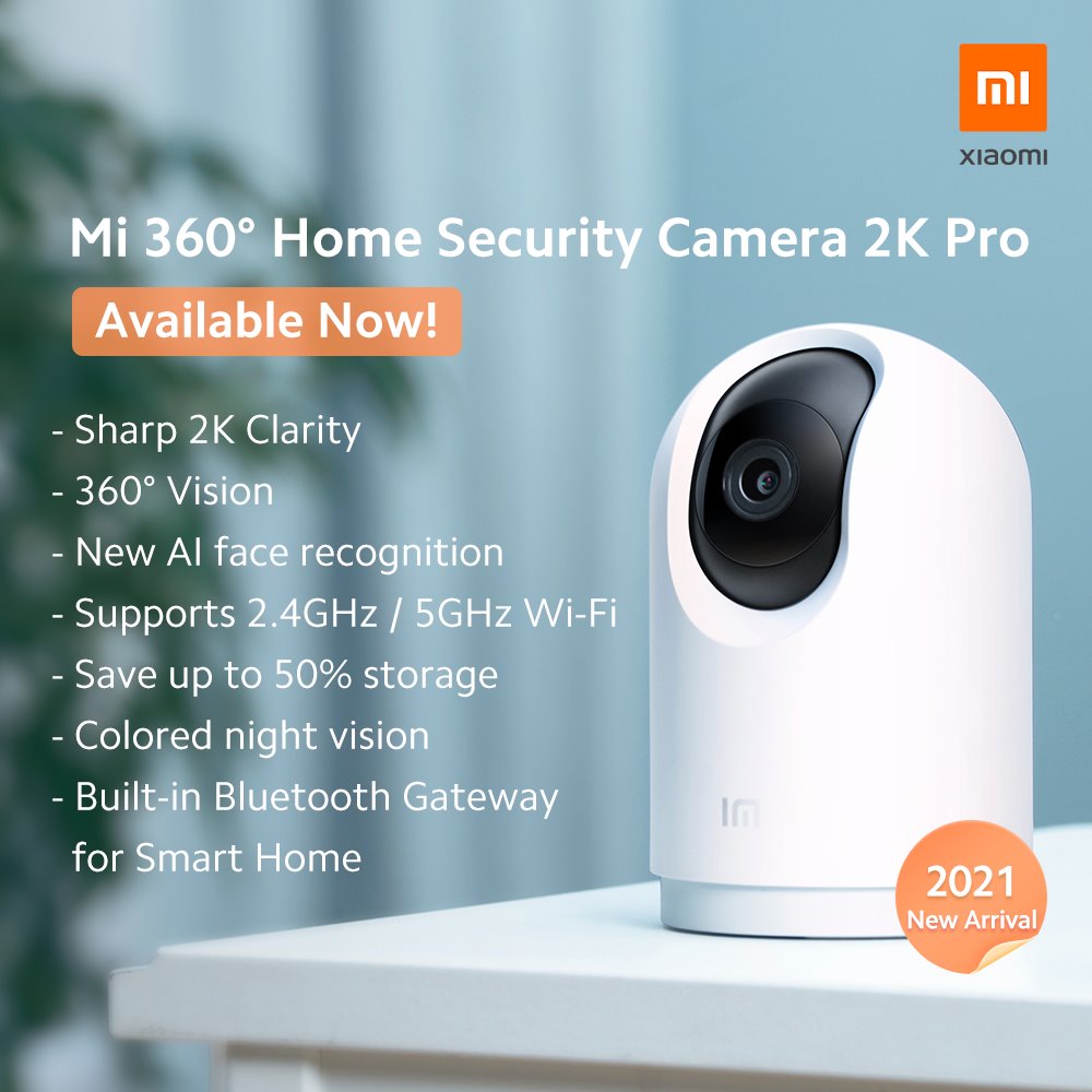  MI 360 Home Security Camera 2K Pro - Electro Hive