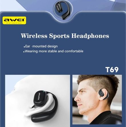 Awei wireless sports online earphones